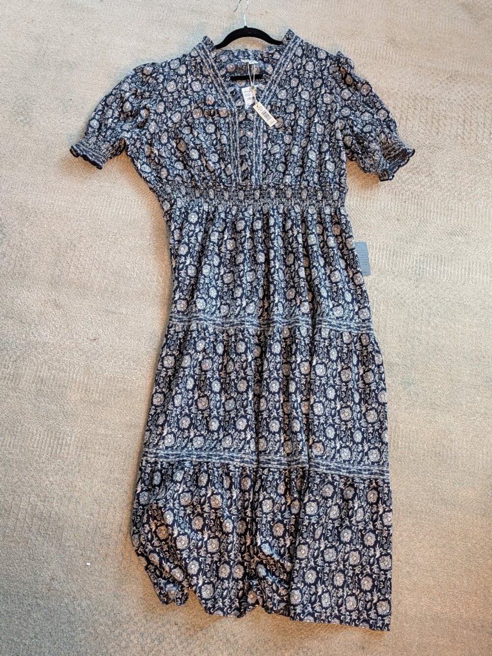 MAX STUDIO Blue Maxi dress in Plus Size 3X
